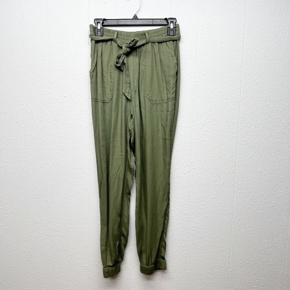 Hollister Pull On High Rise Relaxed Minimalist Womens Jogger Pants Size Small - Picture 1 of 12